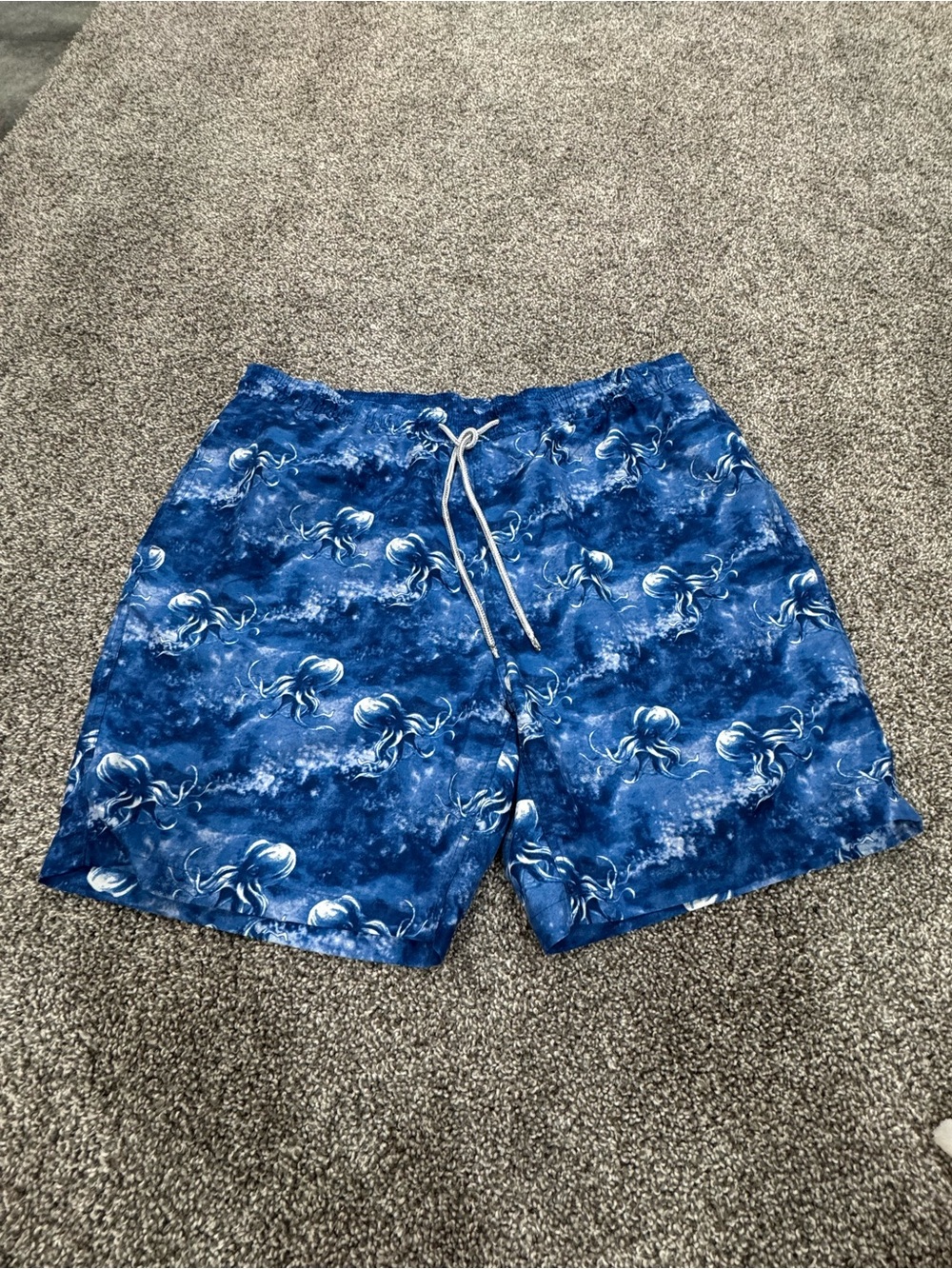 Kirkland Signature Blue Patterned Men's Swim Trunks